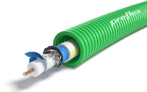 Preflex COAX Telenet indoor HIRSCHMANN TRI11 FRNC B2ca