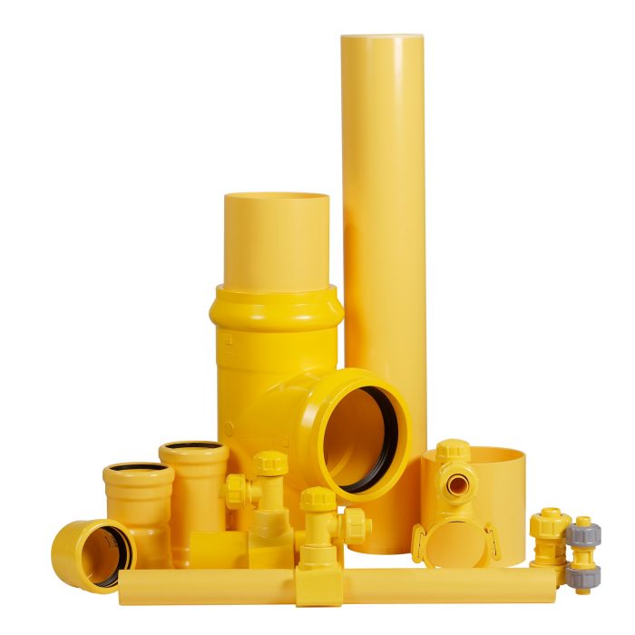 PVC gasleidingen