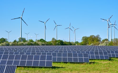 Rennewable energy generation seen in rural Germany