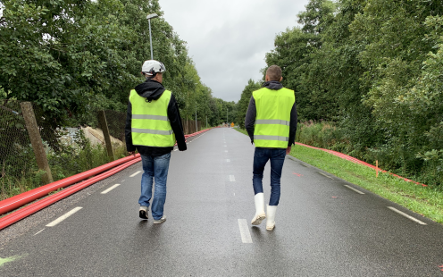 Kabelbescherming voor laag- en middenspanningskabels langs de weg