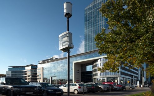 Pipelife Smart Raineo meter installed on the street