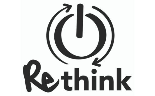 Rethink logo zwart