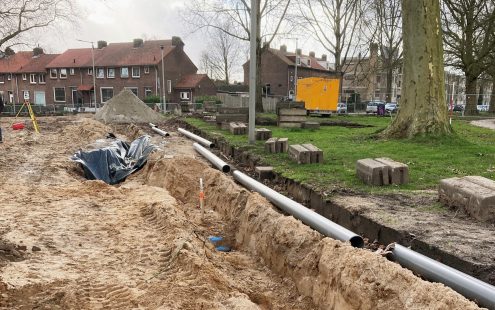 Duurzaam renovatieproject in Arnhem met Durofort rioolbuizen gemaakt van 100% hergebruikt PVC