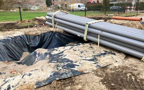 Duurzaam renovatieproject in Arnhem met Durofort rioolbuizen gemaakt van 100% hergebruikt PVC