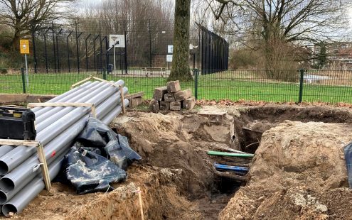 Duurzaam renovatieproject in Arnhem met Durofort rioolbuizen gemaakt van 100% hergebruikt PVC