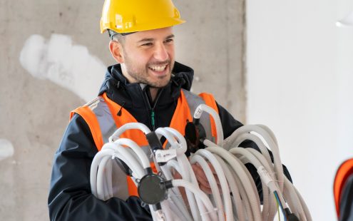 Fotoshoot elektro installatie de Kwekerij Utrecht