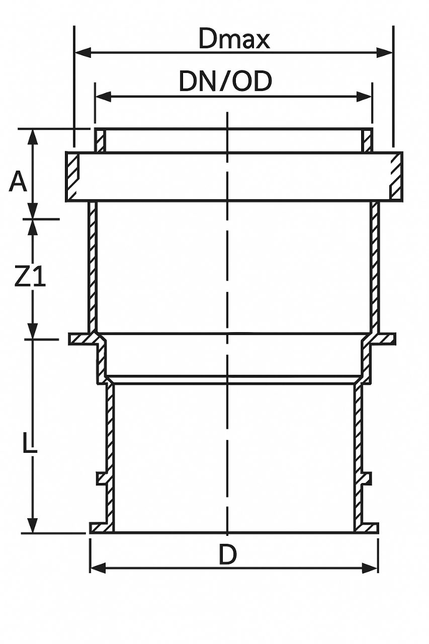 PL_Masterfit_Inwendig-verloop_centrisch_Technische-tekening