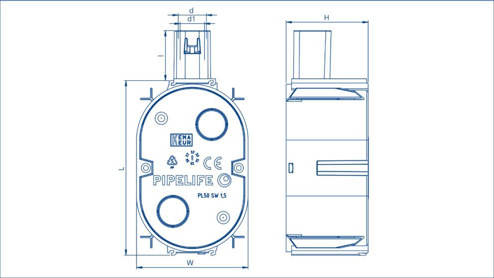 PL_E_Inbouwdoos_Ovaal_Technische-tekening