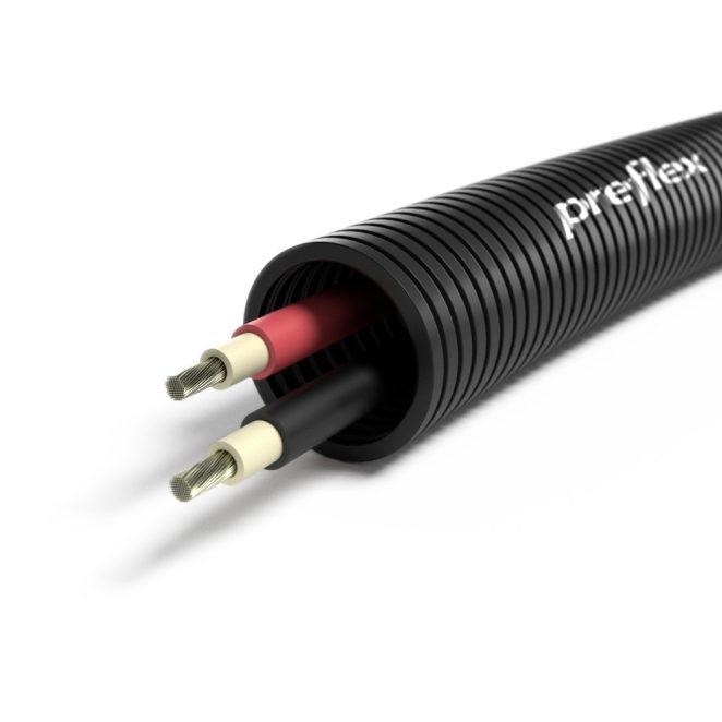 Preflex black 25mm 2x Solar 4 R100