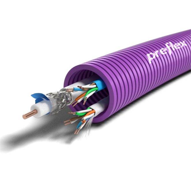Preflex COAX KOKA799 + 2x UTP CAT5E -Eca NL