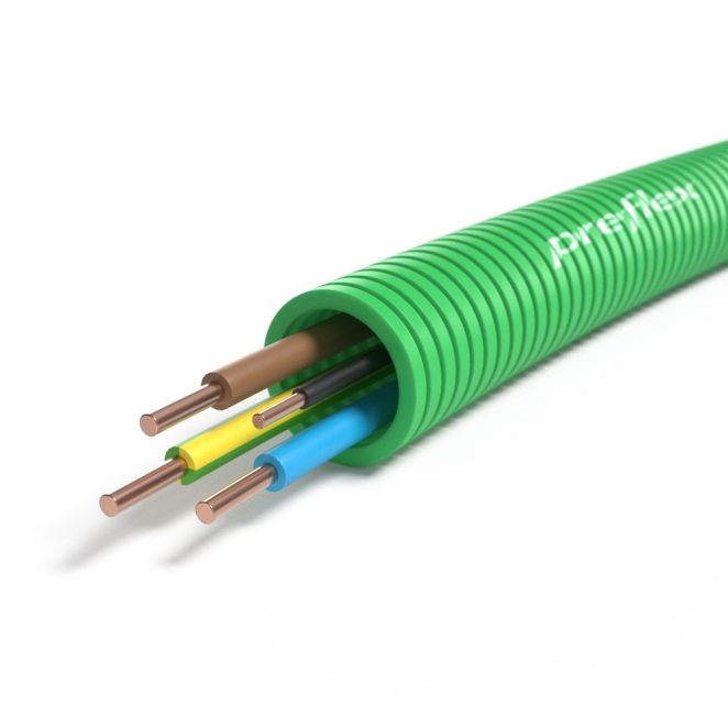 Preflex Safe H07Z1--U 3G2.5 +1.5 ZCca