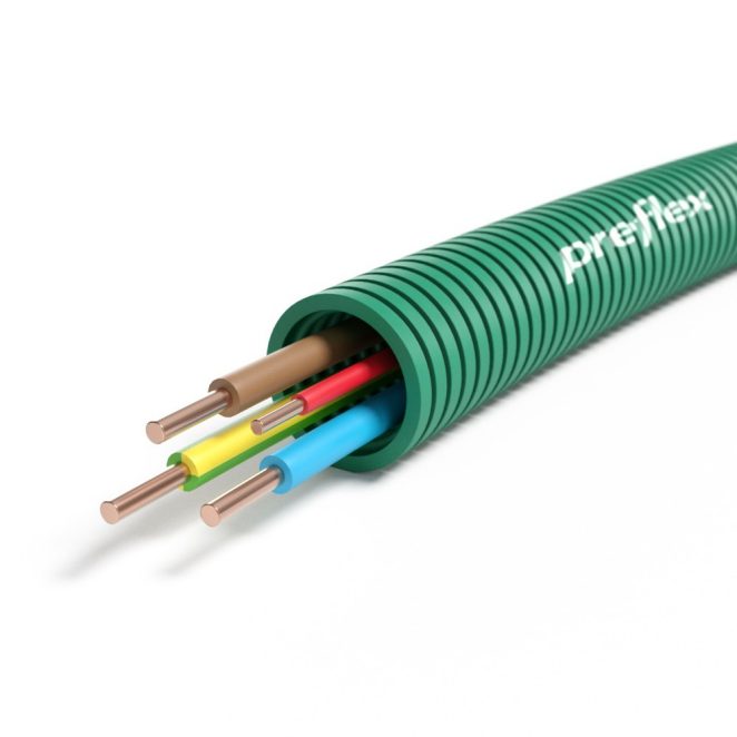 Preflex Safe H07Z1--U 3G2.5 + 1.5 RCca