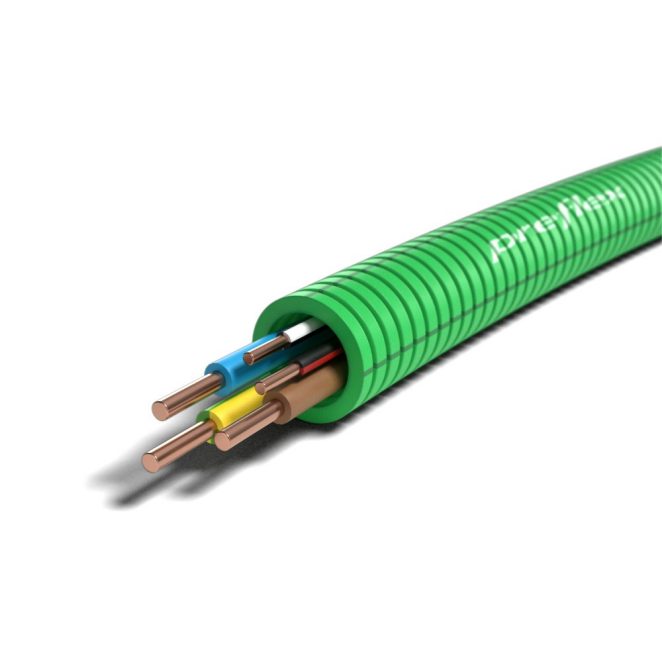 Preflex H07Z1-U 3G2,5 Y/G BL BR + 2x1,5 B/R B/W -Cca NL