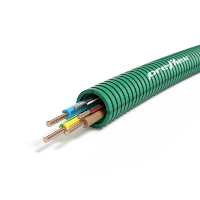Preflex H07Z1-U 3G2,5 Y/G BL BR + 2x1,5 B/R B/W -Cca NL