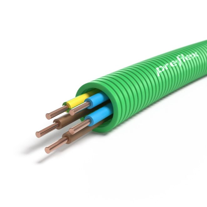 Preflex Safe H07Z1--U 5G2.5 GG 2BL 2BRCca