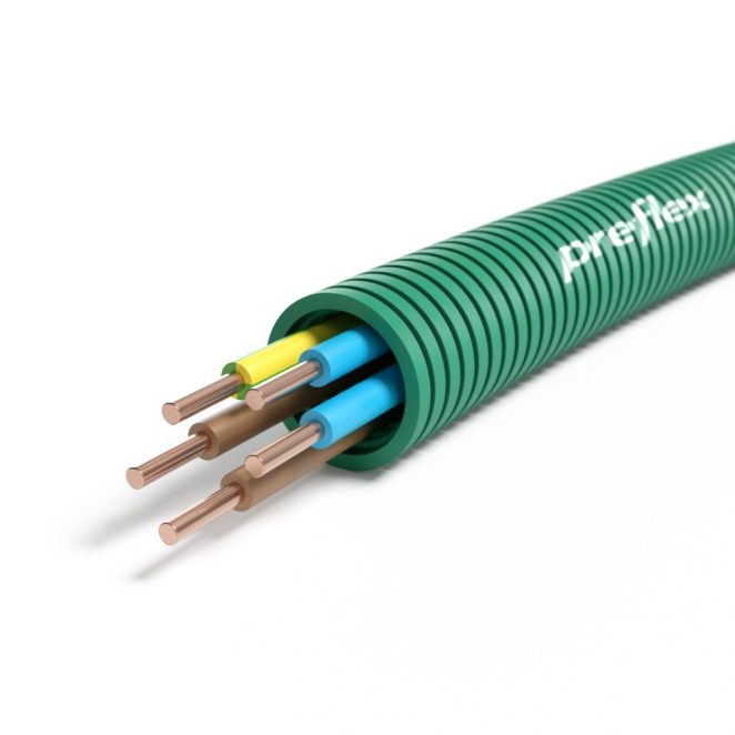 Preflex Safe H07Z1--U 5G2.5 GG 2BL 2BRCca