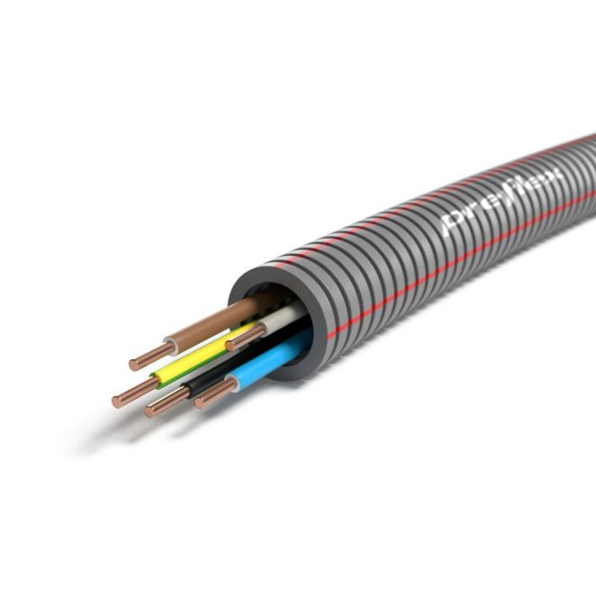 Preflex H07V-U 5G2,5 G/G BL BR ZW GR-Eca