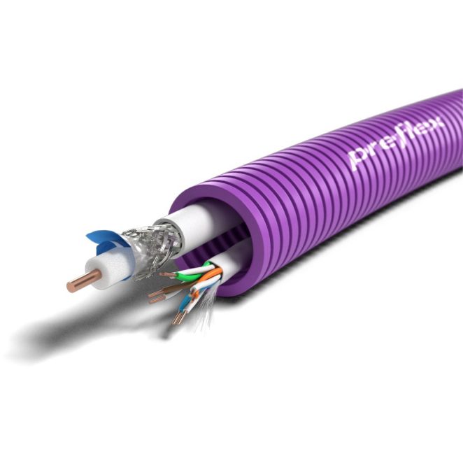 Preflex COAX VATCA + UTP CAT6 -Eca NL