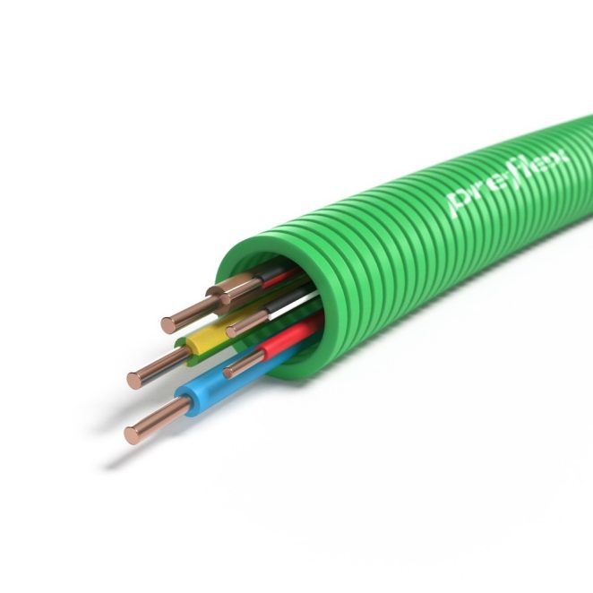 Preflex Safe H07Z1--U 3G2.5 Std + 3x1.5 ZR ZW RCca