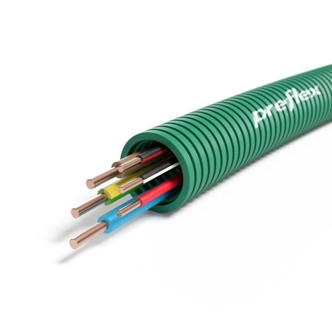Preflex Safe H07Z1--U 3G2.5 Std + 3x1.5 ZR ZW RCca