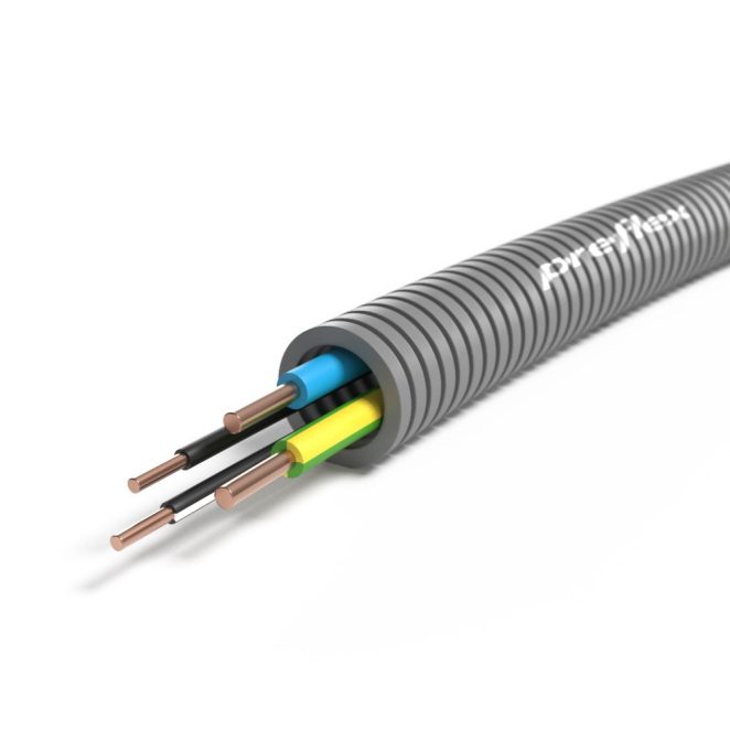 Preflex H07V-U 2G2.5 + 2x1.5 Z ZW - Eca