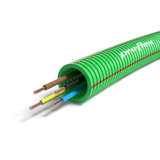 Preflex H07Z1-U 4G2,5 G/G BL BR ZW-Cca